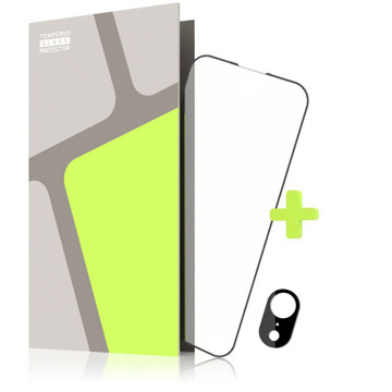 

Tempered Glass Protector pro iPhone 16e, kompatibilní s pouzdrem + sklo na kameru