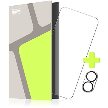 

Tempered Glass Protector pro iPhone 16 Plus + sklo na kameru (Case Friendly)