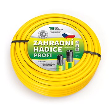 

TUBI Hadice zahradní Profi 1/2", černo/žlutá - délka 50 m