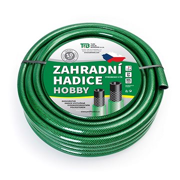 

TUBI Hadice zahradní Hobby 3/4", černo/zelená - délka 25 m