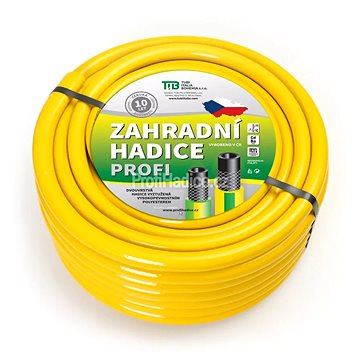 

TUBI Hadice zahradní Profi 3/4", černo/žlutá - délka 25 m