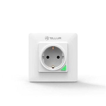 

Tellur WiFi Smart Wall Plug, 3000W, 16A, bilá