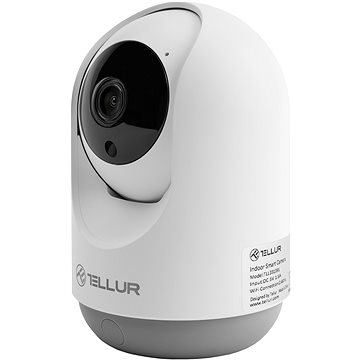 

Tellur WiFi Smart kamera, Pan &Tilt, 3MP, UltraHD, bílá