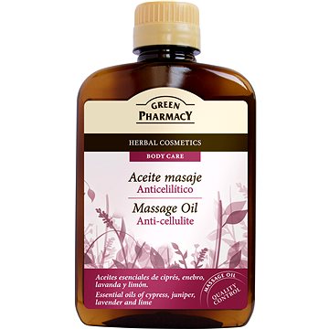 GREEN PHARMACY Massage oil Anti-cellulite 200 ml - Masážní olej