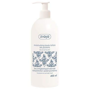 

ZIAJA Hedvábné proteiny Tělové mléko hydratační 400 ml