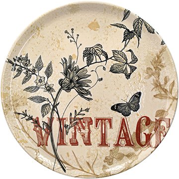 

Tognana ANDREA FONTEBASSO Cinzia Vintage beig Pizza talíř 33 cme 2 ks