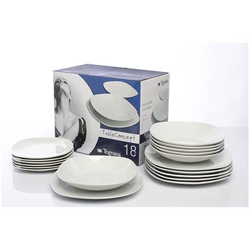 

Tognana Jídelní sada 18 ks SPLENDOR BIANCO