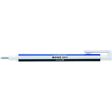 Tombow Gumovací tužka Mono Zero, 2,3 mm, modrá/bílá/černá