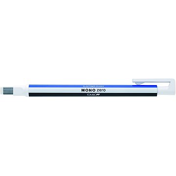 Tombow Gumovací tužka Mono Zero, 2,5 mm × 5 mm, modrá/bílá/černá