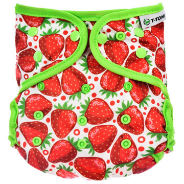 

T-TOMI Svrchní kalhotky Strawberries