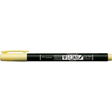 

Tombow Štětcový fix Fudenosuke pastel, pastelově žlutý