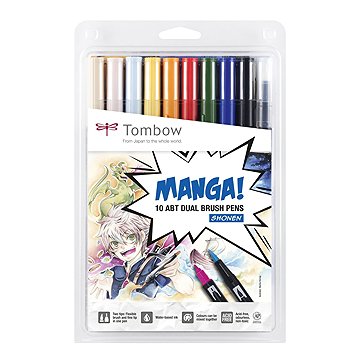 

TOMBOW ABT Manga Shonen, oboustrané, 10 ks