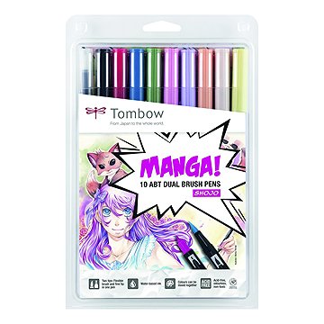 

TOMBOW ABT Manga Shojo, oboustranné, 10 ks