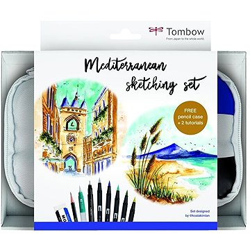 Tombow Mediterranean Sketching Set