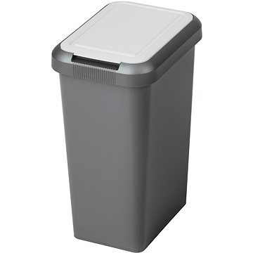 

Tontarelli Odpadkový koš Touch & Lift 9L bílá/černá