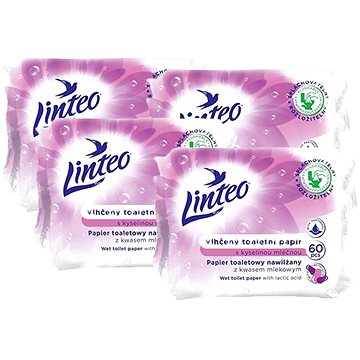 LINTEO  Vlhčený toaletní papír (240 ks) - Vlhčený toaletní papír