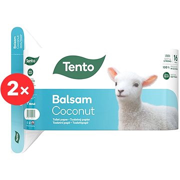 TENTO Balsam Coconut 32 ks - Toaletní papír