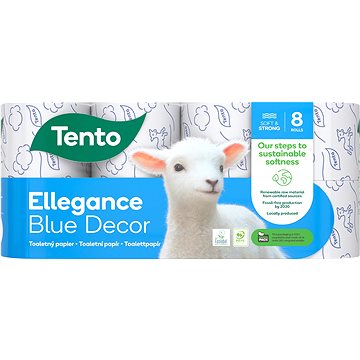 

TENTO Ellegance Blue Decor (8 ks)