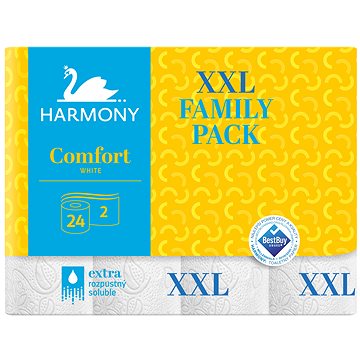 HARMONY COMFORT XXL (24 ks) - Toaletní papír