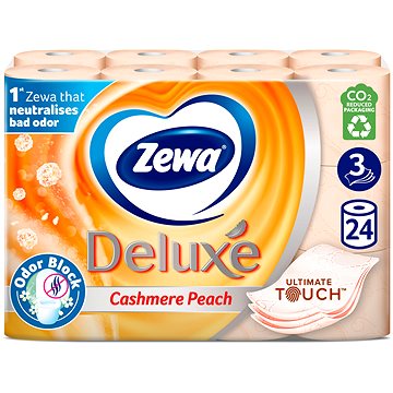 

ZEWA Deluxe Cashmere Peach (24 rolí)
