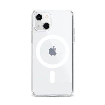 

TopQ Kryt Clear Magnetic iPhone 13 mini pevný průhledný 76142