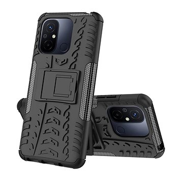 

TopQ Kryt Xiaomi Redmi 12C ultra odolný černý 96215
