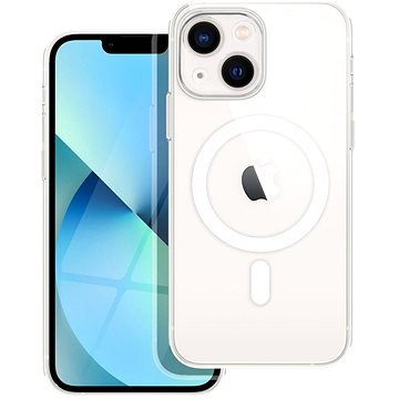 

TopQ Kryt Clear Magnetic iPhone 13 pevný průhledný 76166