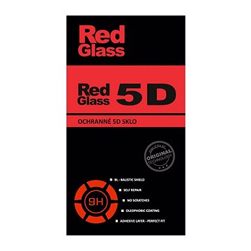 RedGlass Tvrzené sklo Huawei P40 5D černé 106469