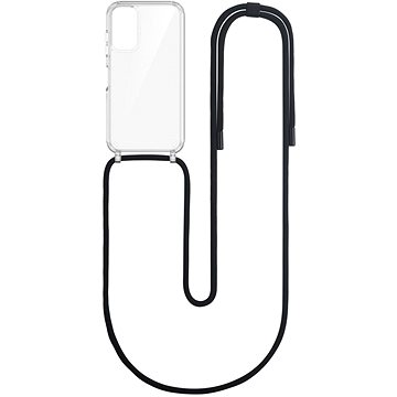 

TopQ Kryt Simple Samsung A13 s černou šňůrkou průhledný 111382