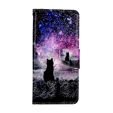

TopQ Pouzdro Samsung A14 knížkové Hvězdná obloha 112857