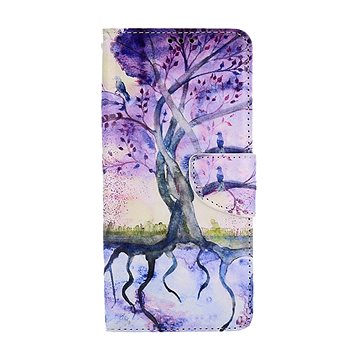 

TopQ Pouzdro Samsung A14 knížkové Kresba stromu 112849