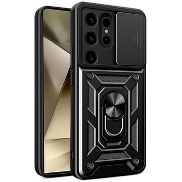 

TopQ Kryt Armor Lens Samsung S24 Ultra ultra odolný černý 117444
