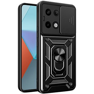 

TopQ Kryt Armor Lens Xiaomi Redmi Note 13 Pro 5G ultra odolný černý 117946