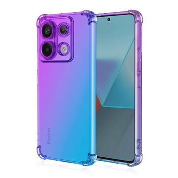 

TopQ Kryt Xiaomi Redmi Note 13 Pro 5G Shock duhový fialovo-modrý 117994