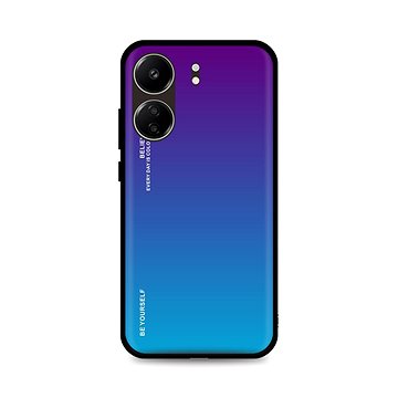 

TopQ Kryt LUXURY Xiaomi Redmi 13C pevný duhový purpurový 117915