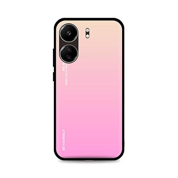 

TopQ Kryt LUXURY Xiaomi Redmi 13C pevný duhový meruňkový 117913