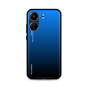 

TopQ Kryt LUXURY Xiaomi Redmi 13C pevný duhový modrý 117911