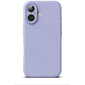 

TopQ Kryt iPhone 16 s MagSafe světle fialový 130219
