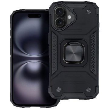 

TopQ Kryt iPhone 16 odolný černý 130809