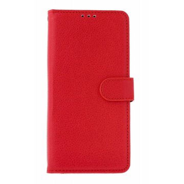 

TopQ Pouzdro Xiaomi Redmi Note 13 Pro 5G knížkové červené s přezkou 130196