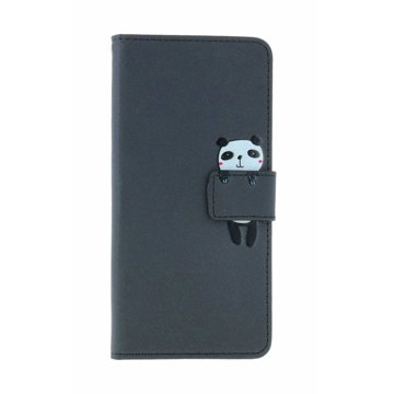 

TopQ Pouzdro Xiaomi Redmi Note 13 knížkové černé s pandou 131048
