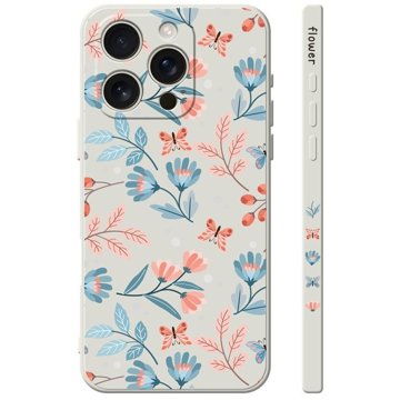 

TopQ Kryt Design iPhone 16 Pro Max Romantické kvítky 130797