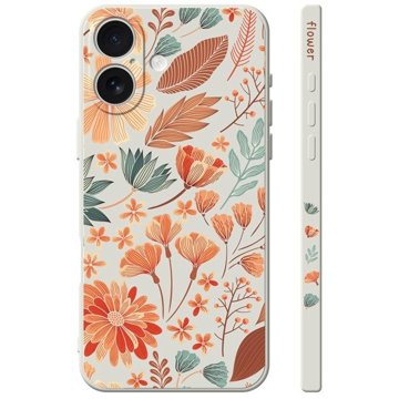 

TopQ Kryt Design iPhone 16 Luční kvítí 130733