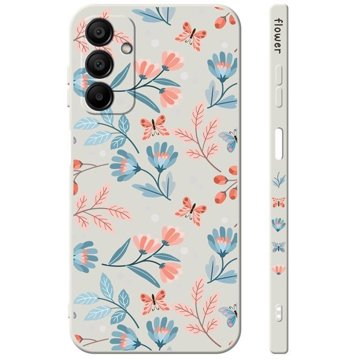 

TopQ Kryt Design Samsung A15 Romantické kvítky 130722