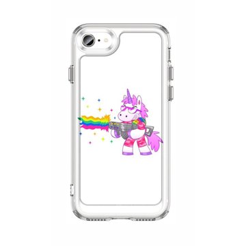 

TopQ Kryt Image iPhone SE 2020 Image pevný Rainbow Gun 131202