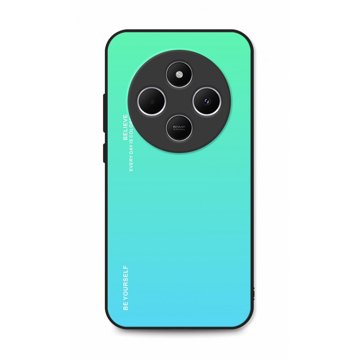 

TopQ Kryt LUXURY Xiaomi Redmi 14C pevný duhový zelený 131175