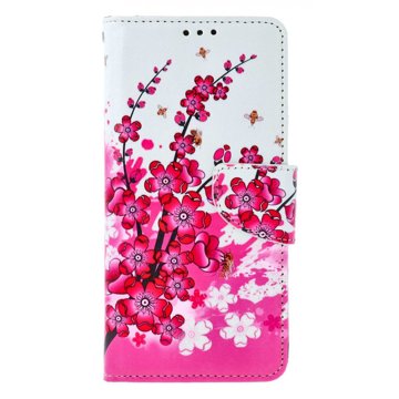 

TopQ Kryt Xiaomi Redmi 9 knížkové Kytičky textil 131619