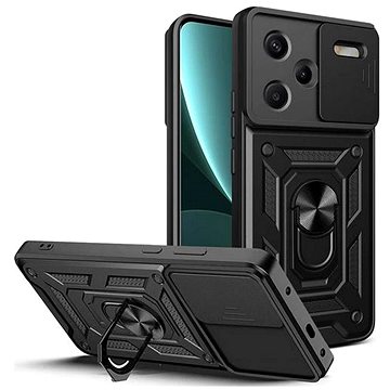 

TopQ Kryt Armor Lens Xiaomi Redmi Note 13 Pro+ 5G ultra odolný černý 121166
