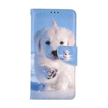 

TopQ Pouzdro Motorola Moto G84 5G knížkové Štěňátko 121349