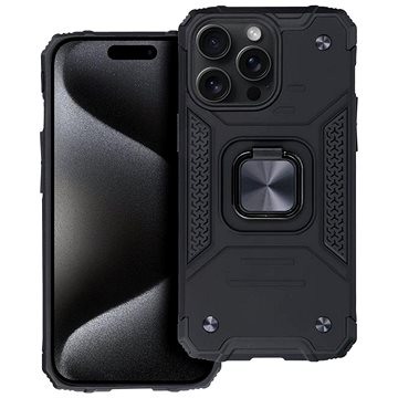 

TopQ Kryt iPhone 15 Pro odolný černý 122717